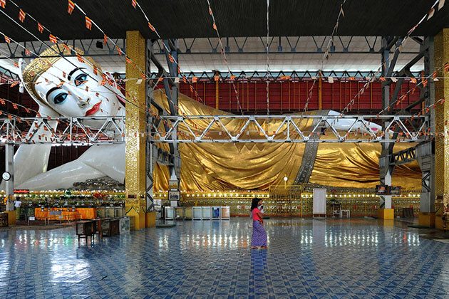 Chauk htat gyi pagoda - myanmar honeymoon tour