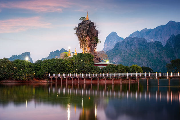 Hpa an - beautiful myanmar tourist attractions