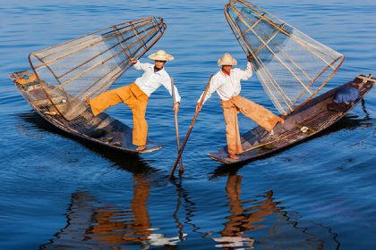 Inle Lake fishermen