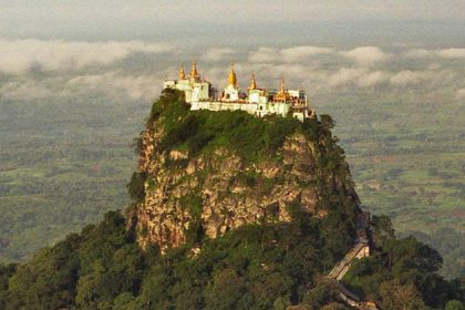 Mt Popa in bagan