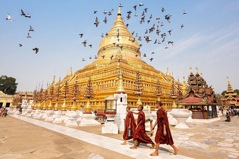 myanmar tour packages from india