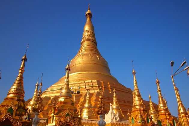 Shwedagon pagoda in Yangon