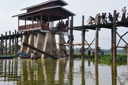 U Bein Bridge - burma tours from india