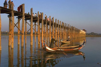 U Pein Bridge in mandalay