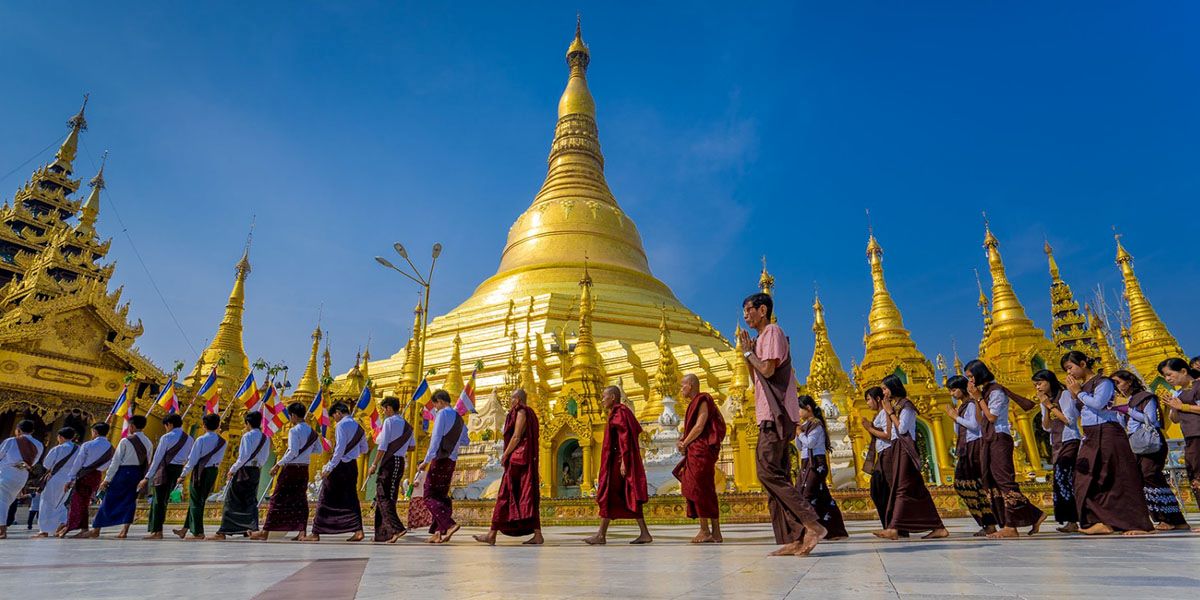 myanmar group tours from india