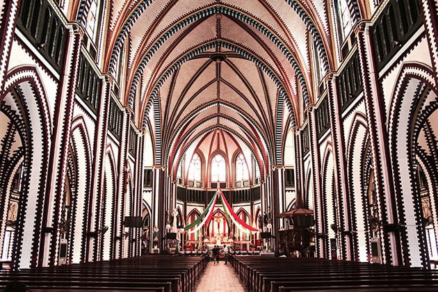 the St Mary’s Cathedral in Yangon